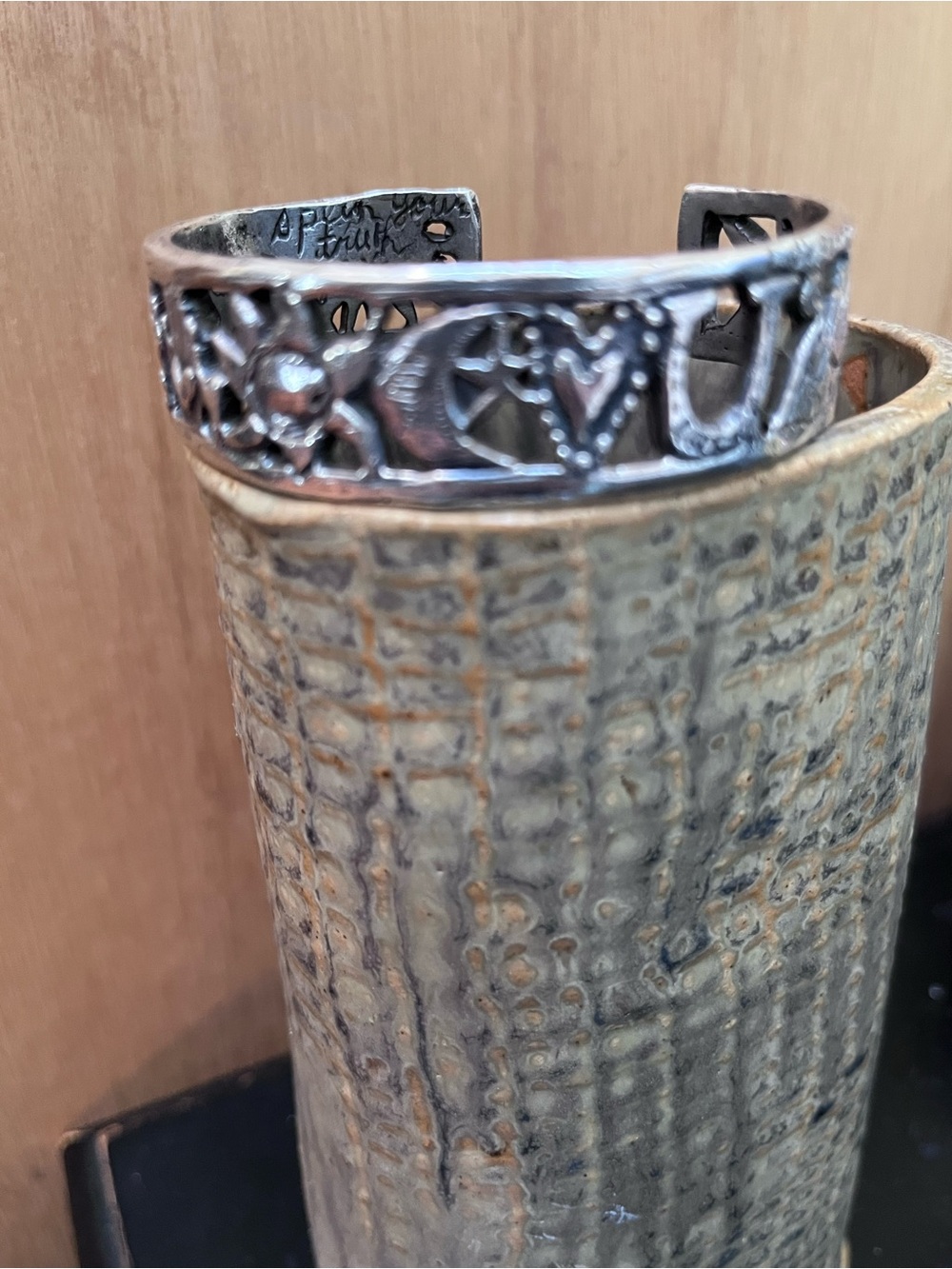 Jes MaHarry Sun, Moon, Heart, Nature, Silver Cutout Cuff Bracelet - Picture 13 of 16